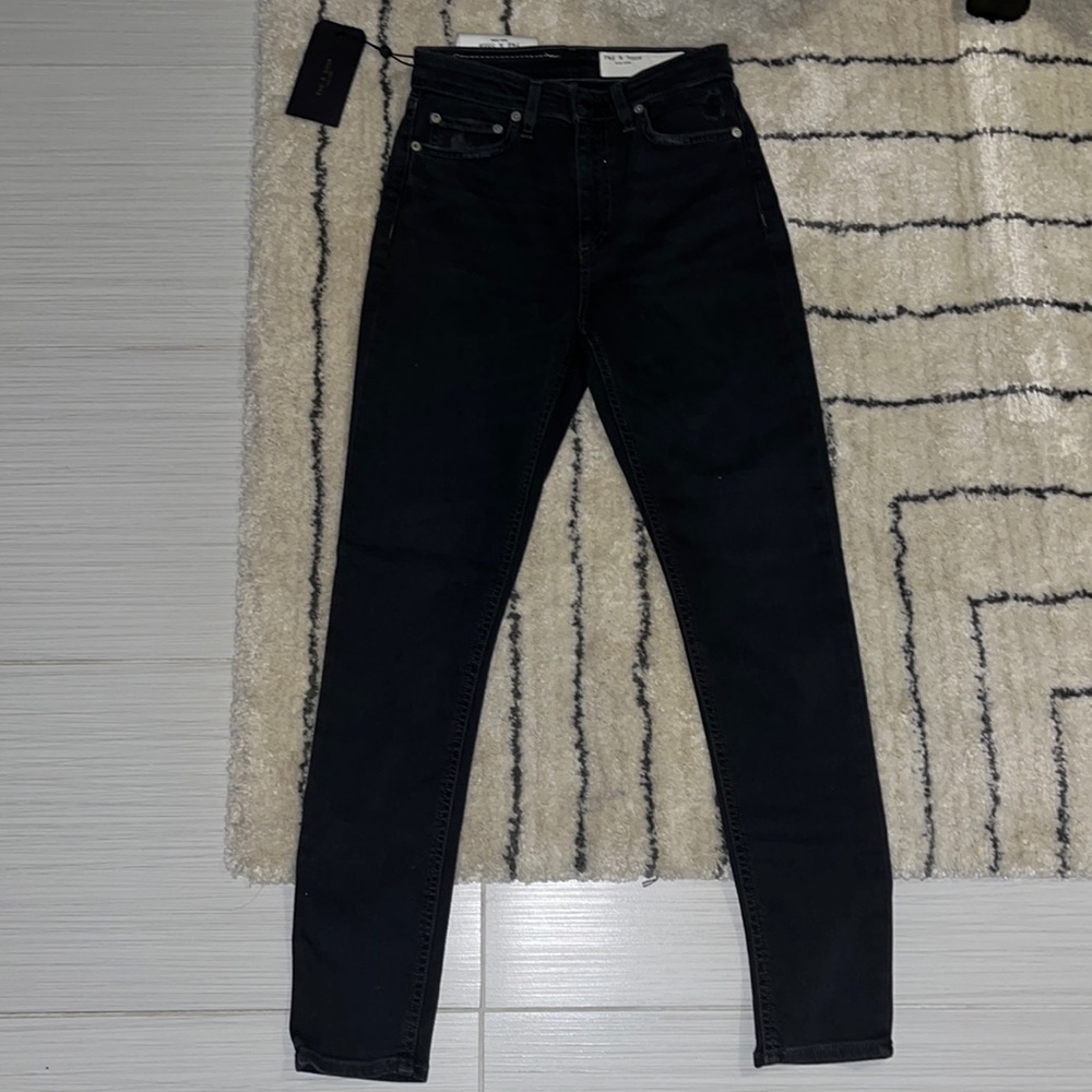 NWT Rag & Bone Nina high rise ankle skinny